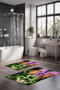 Mijölnir Juego de Alfombrillas de Baño CT-5111 Multicolor